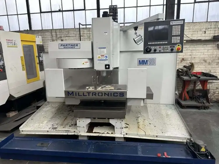 Used MILLTRONICS MM18 Vertical Machining Centers Ohio US | Toolquip, Inc. #1136059