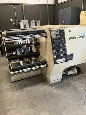 USED 1997 STANFORD MODEL 638 SLITTER REWINDER 1997 STANFORD MODEL 638 SLITTER REWINDER