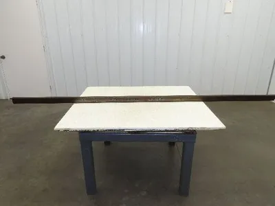 Press Brake Die 99" Long 90° V 7/32" W 1/8" D 1-3/4" H 1/2" Tang