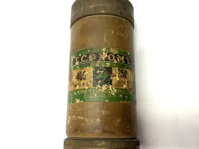 USED ECONOMY RENEWABLE TIME-DELAY FUSE 250V 400A