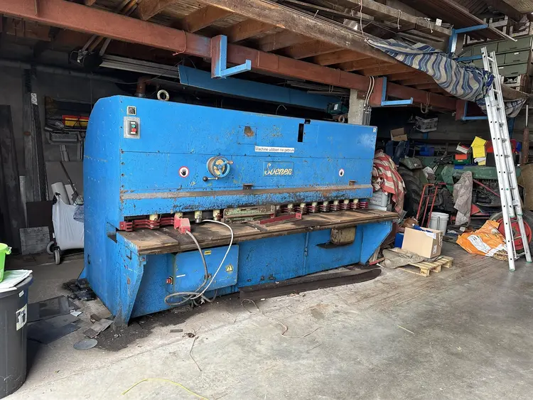 Used SOENEN 3100 X 10 MM Sheet Metal Shears | Apt International N.V #365093