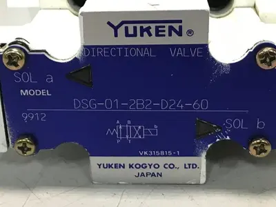 USED YUKEN DSG-01-2B2-D24-60
