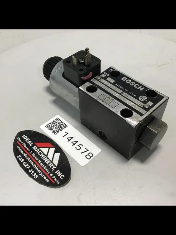 Used BOSCH 081WV06P1V1033WS024/00D51 Valves/Fittings Michigan US | Ideal Machinery #602140