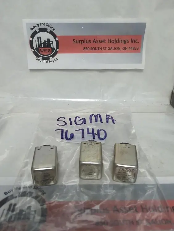 Used SIGMA 76740 Miscellaneous Equipment (Electrical & Power) Ohio US | Surplus Asset Holdings #1412778