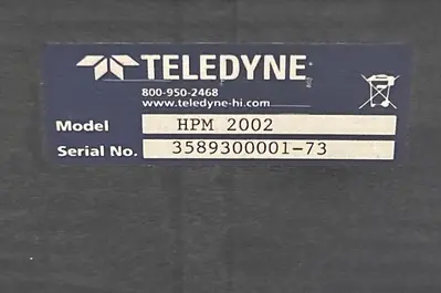 Used TELEDYNE HPM2002 Sensors | Surplus Asset Holdings #1206530