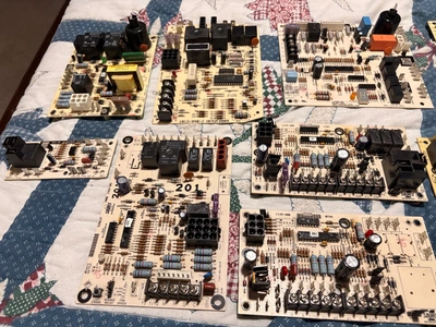 USED Various OEM furnace control boards
