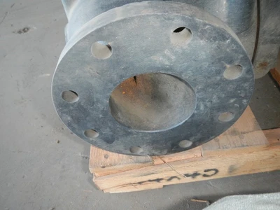 Fisher 4" 125 Class CI Flanged Control Valve