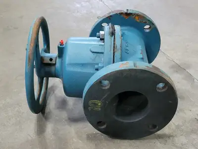 3" Diaphragm Valve Cast Iron Flanged