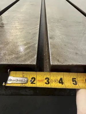 84" X 60" STONE CO ROTARY TABLE. STOCK # 1120524