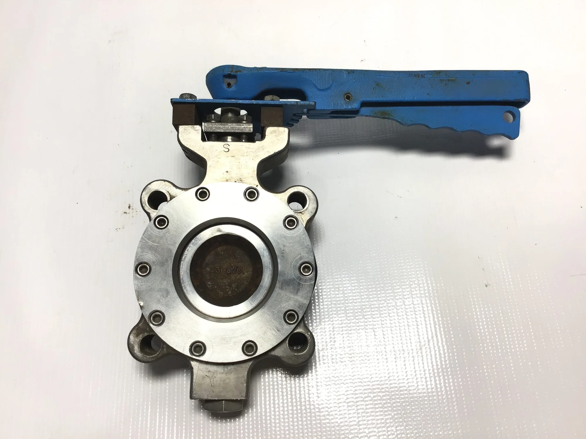 Rockwell 301L151S6TS6 – 331-0701 Butterfly Valve 3″in 275PSI @ 100° F 120PSI @ 400° F
