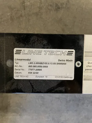Line Tech LM3.2.0550BZ155.0.13.0S-SNNNNN & Allen Bradley VPL-B0632F-PK12AA Servo
