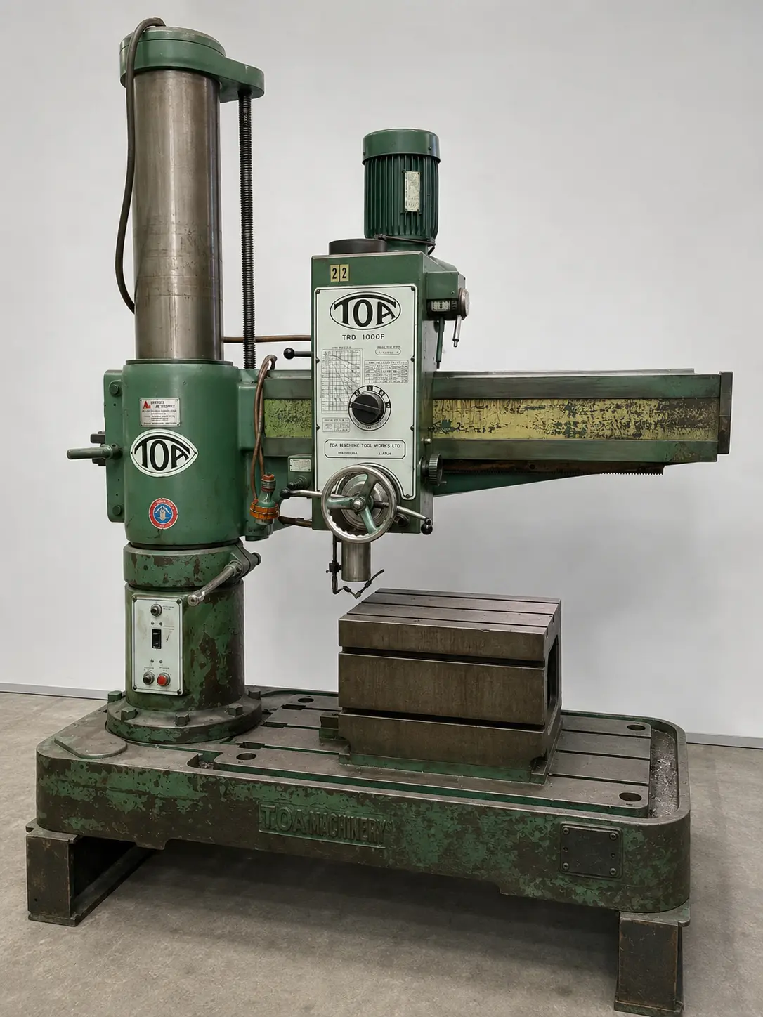 Used TOA TRD 1000F Radial Drills AU | ESP Machinery Australia Pty Ltd #1323118