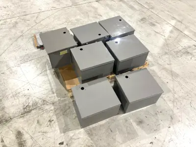 Used SCE Lot of 7 Enclosures with Back Panel, 16x14x10 Electrical Boxes Michigan US | Maverick Industrial Sales #1475322
