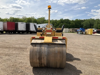 USED HYSTER C350B-D DOUBLE DRUM SMOOTH ROLLER