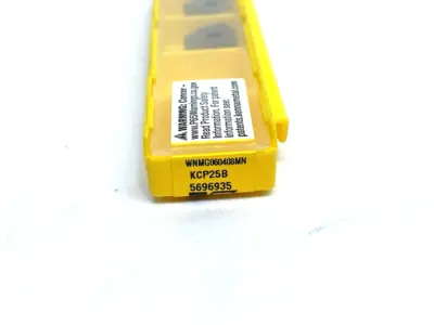 USED KENNAMETAL KENLOC™ TURNING INSERT MEDIUM-NEGATIVE WNMG060408MN