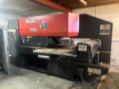 AMADA CNC Punching Press, in working condition, under power