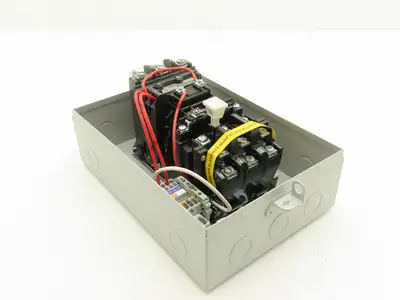 Allen Bradley 598-BA1076 Size 1 Starter Contactor 120V Coil 500F-BOD930  -No Lid