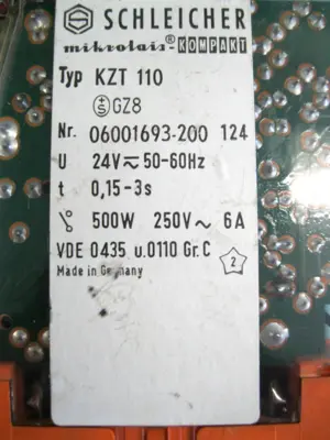 USED Schleicher KZT110