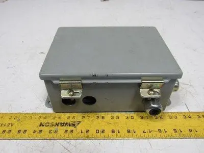 Hoffman A-806CH 8"x6"x3-1/2" Electrical Enclosure