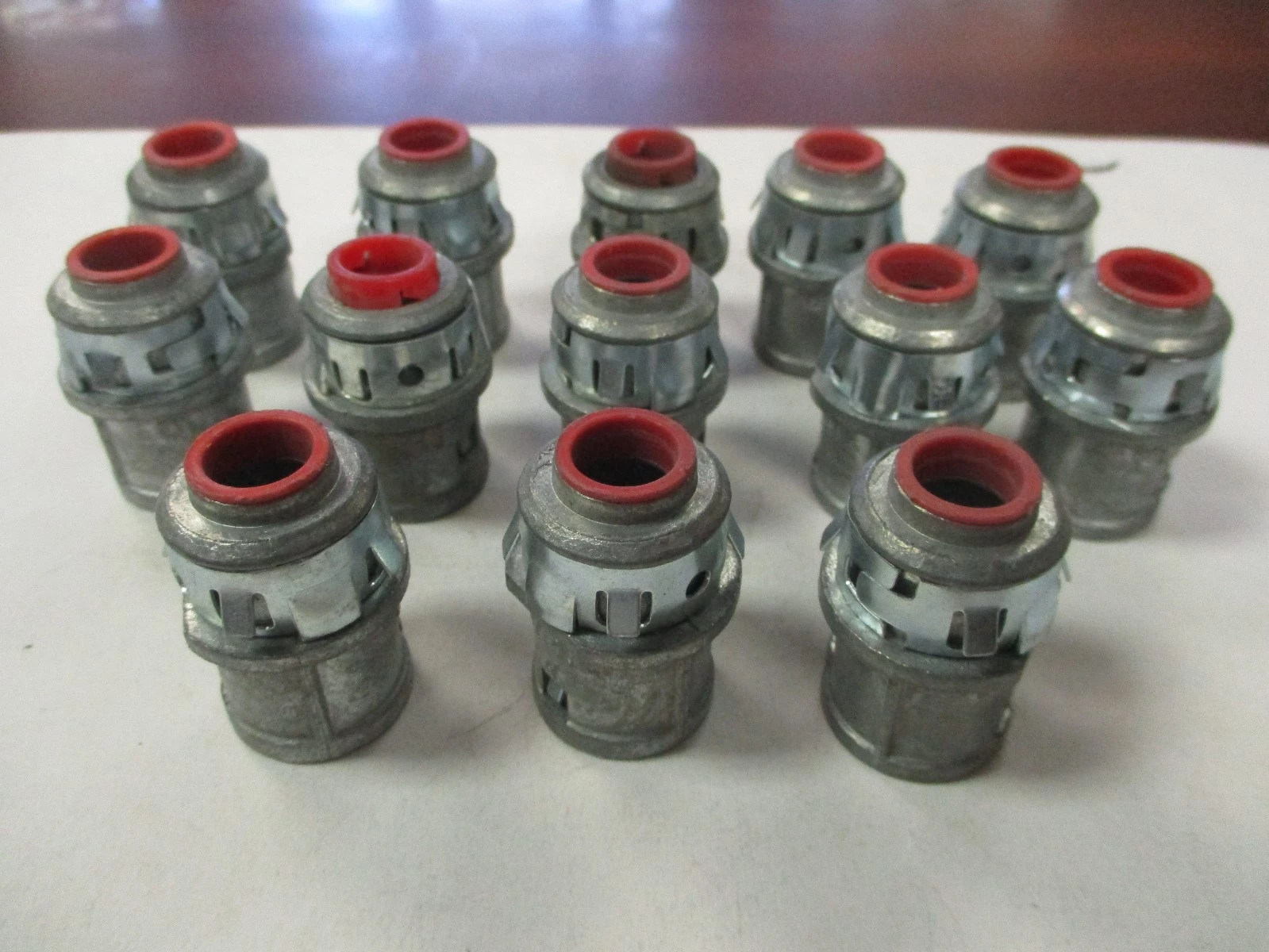 New Insulated Throat, Red Inside Clip and Snap-in Connectors (QTY 13)