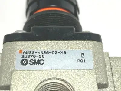 Used SMC AW20-N02G-CZ-X3-3US70-90 Air Pressure Regulators Michigan US | Maverick Industrial Sales #1394463