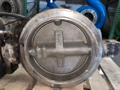 Neles Jamesbury 10"Butterfly Valve with Pneumatic Actuator