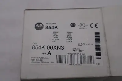 ALLEN BRADLEY 854K-00XN3 / 854K00XN3 - NEW IN BOX - STOCK H559A