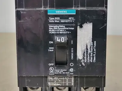 USED SIEMENS BQD340