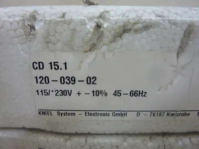 NEW KNIEL CD15.1
