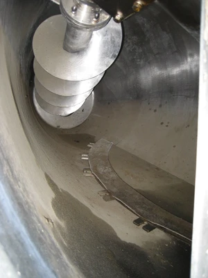 SPC2558  Mixer and Blender 7 cu. ft. capacity Day Mixing conical screw mixer, 14.9 psi jacket, 3 hp, 304 SS