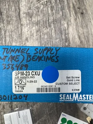 REGAL SEALMASTER SPM-23 CXU Ball & Roller Bearings | ESS Industrial Equipment Sales (3)