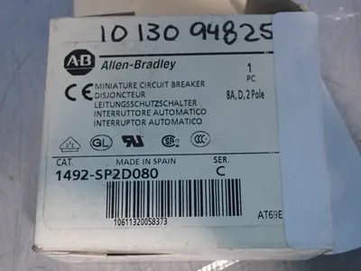 USED ALLENBRADLEY 1492SP2D080