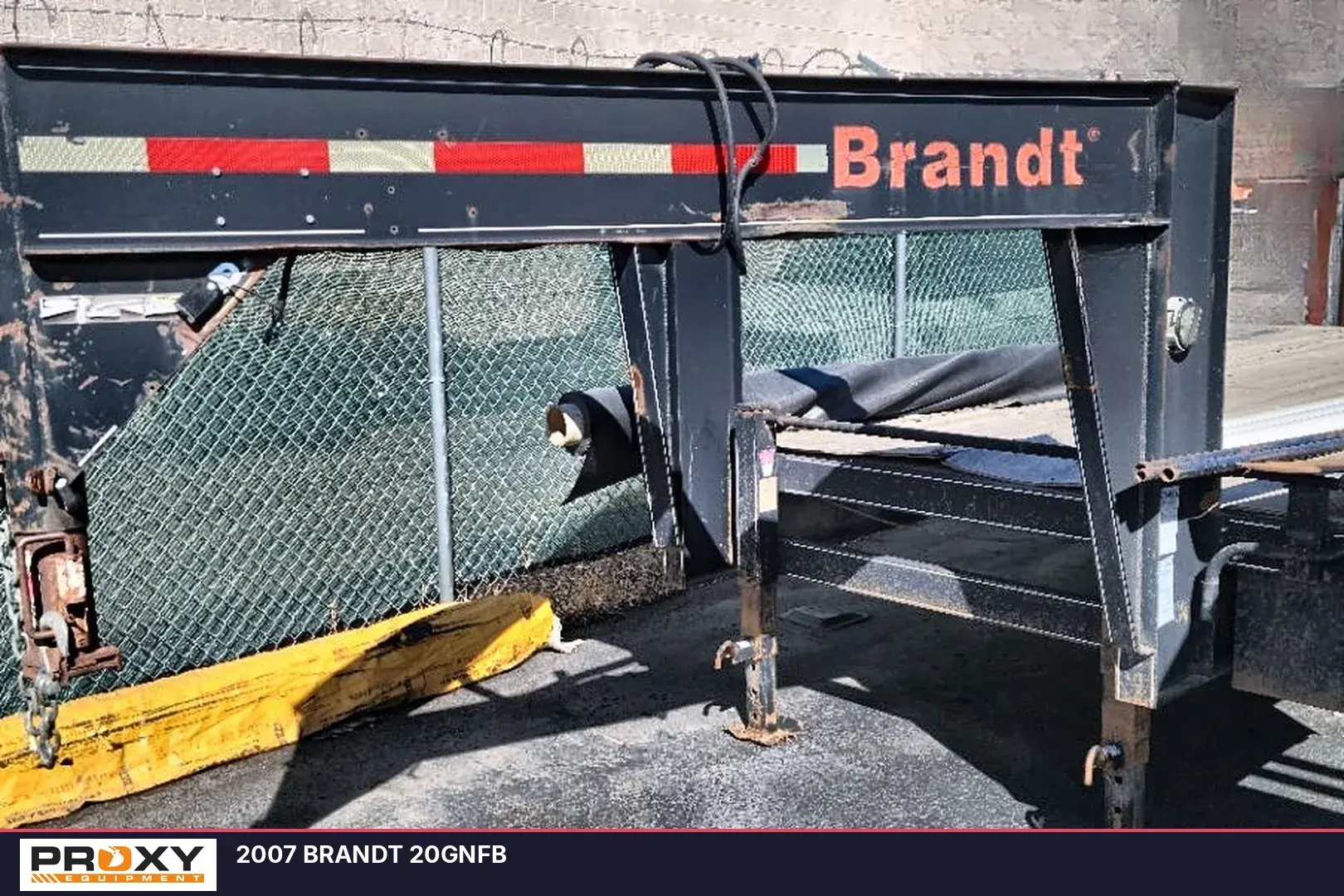 Used 2007 BRANDT 20GNFB Flatbed Trailers Colorado US | Proxy Equipment #1377831