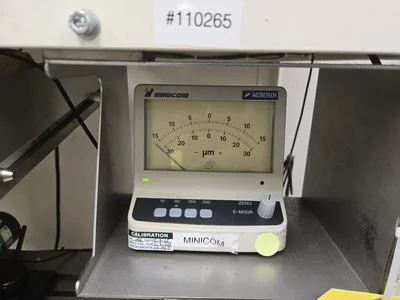 End Face Curvature Gage w/ Minicom Meter