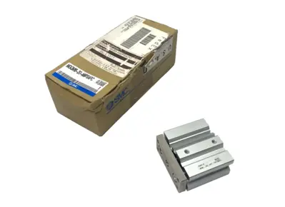 MGQM16-20-M9PSAPC | SMC  Pneumatic Guide Cylinder 16mm Bore 20mm Stroke - New – Open box