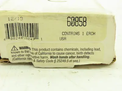 Tweco 60858 Welding Conductor Tube 60° Long Reach