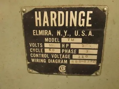 USED 1980 HARDINGE TM