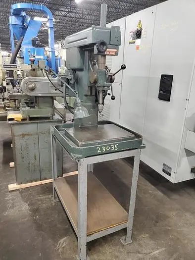 Used 1956 EDLUND 1F7 Heavy Duty & Sensitive Single Spindle Drills Pennsylvania US | Hildebrand Machinery Co. #1481652