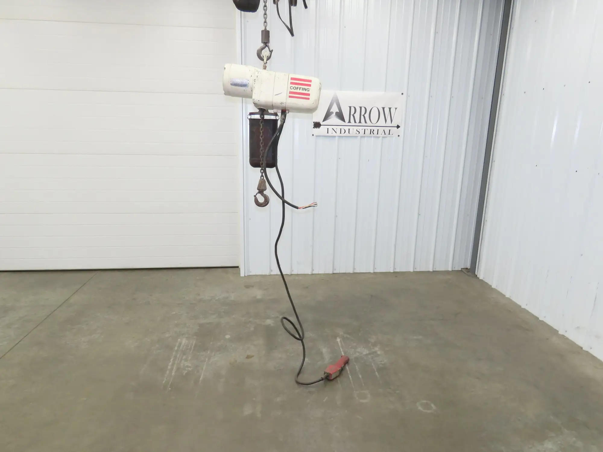 Coffing ELC 1/2 Ton 1000lbs Electric Chain Hoist 16 FPM 12' Lift 230/460V 3PH