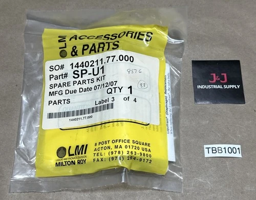 New | in-Stock LMI MILTON ROY SP-U1 Pump Parts | J&J Industrial Supply #500805