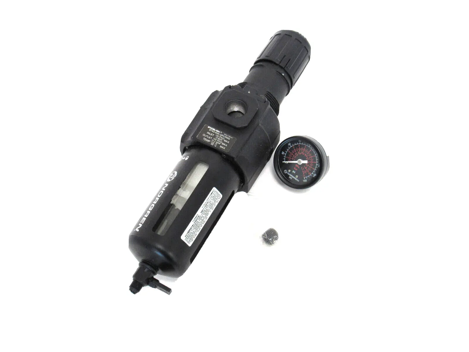 NEW NORGREN B74G-4AK-QP3-RMG FILTER/REGULATOR B74G4AKQP3RMG