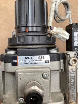 SMC AW40-02B Pneumatic Regulator; 0.05-0.85MPa