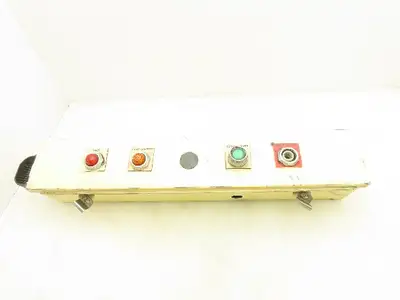 Hoffman F-44T24HC Hinged Cover Wiring Trough Electrical Box Gutter 24x4x4"