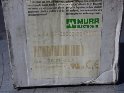 New | in-Stock MURR ELEKTRONIK 4000680000910000 Panel Mounts Ohio US | HGR 24 #911354