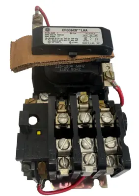 NEW GE CR306C002LAA MAGNETIC STARTER SIZE 1, 3 POLE