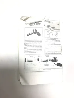 Crouse Hinds Arktite NPR10466 Cable Connector Cable Range .930-1.210 3Wire 4Pole