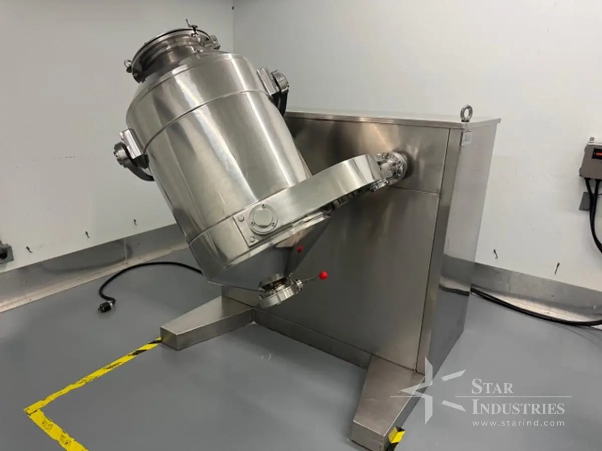 Used 2018 SHANGHAI SIEHE MECHANICAL & ELECTRICAL EQUIPMENT CO LTD SHYH 200 Double Cone - V Mixers California US | Star Industries #1254493