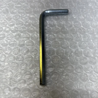 **Preowned 6mm Hex Allen Key, L-Wrench, ISO 2936 B+F Nickel Plated QTY 6 #