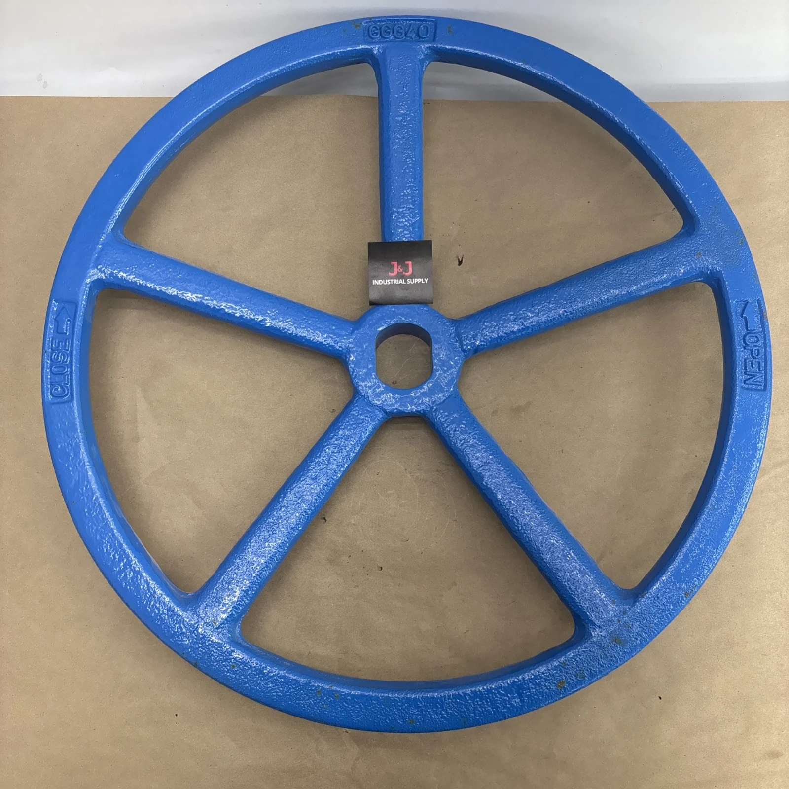 ferguson Hand gate valve Wheel 22 1/2” Wide 1 3/4 Oval Center Bore Fast Shipping
