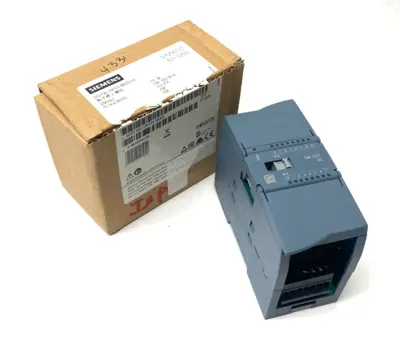 USED SIEMENS SIMATIC S7-1200 DIGITAL INPUT MODULE SM1221 DI 16X24VDC